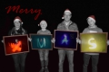 Weihnachtsgruß 2015 - Lightpainting