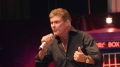 David Hasselhoff am zweiten Tag